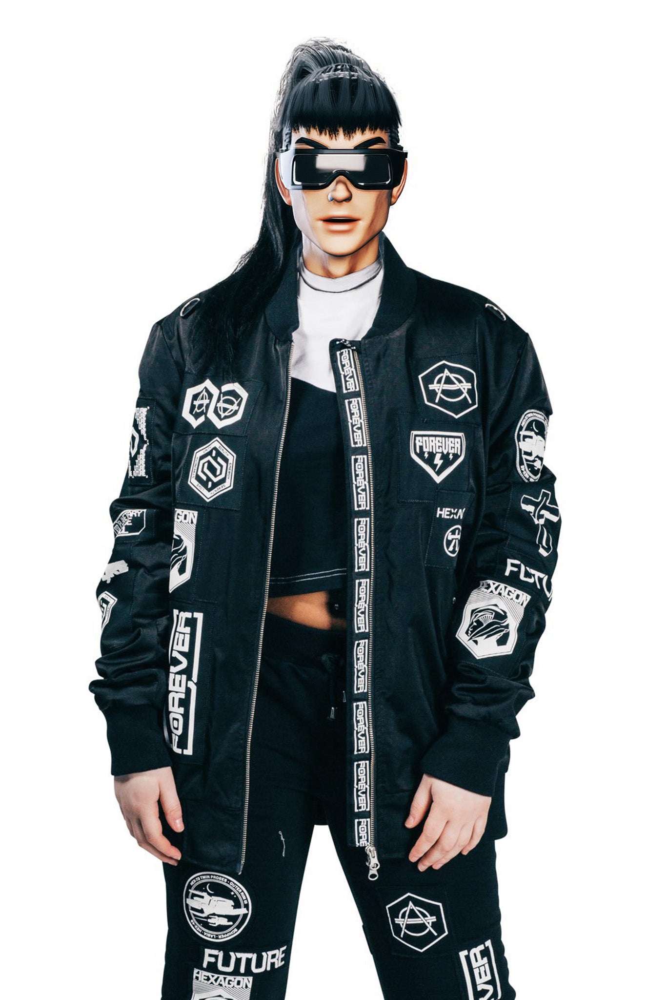 HEXAGON© Patch Jacket