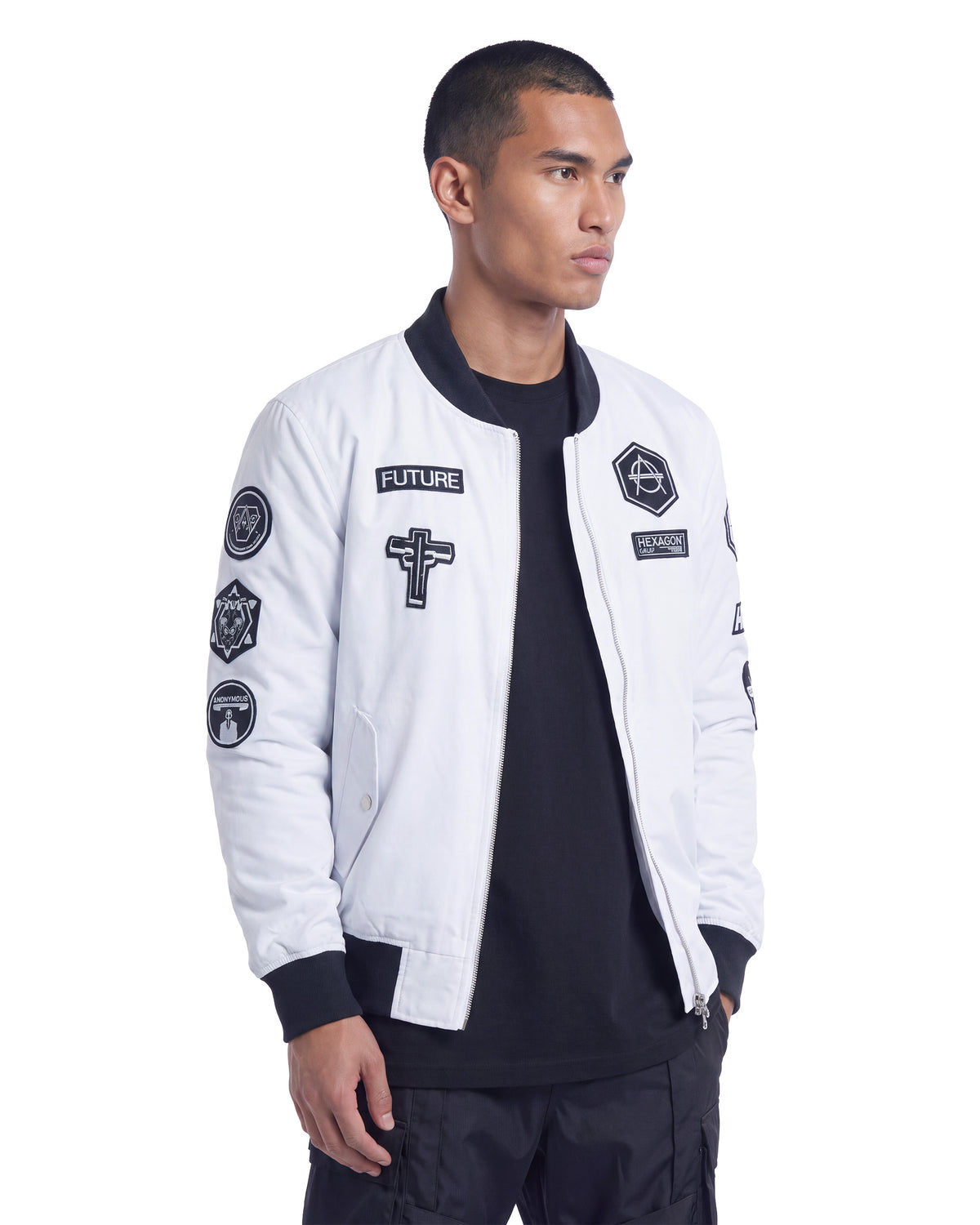 White Patch Jacket