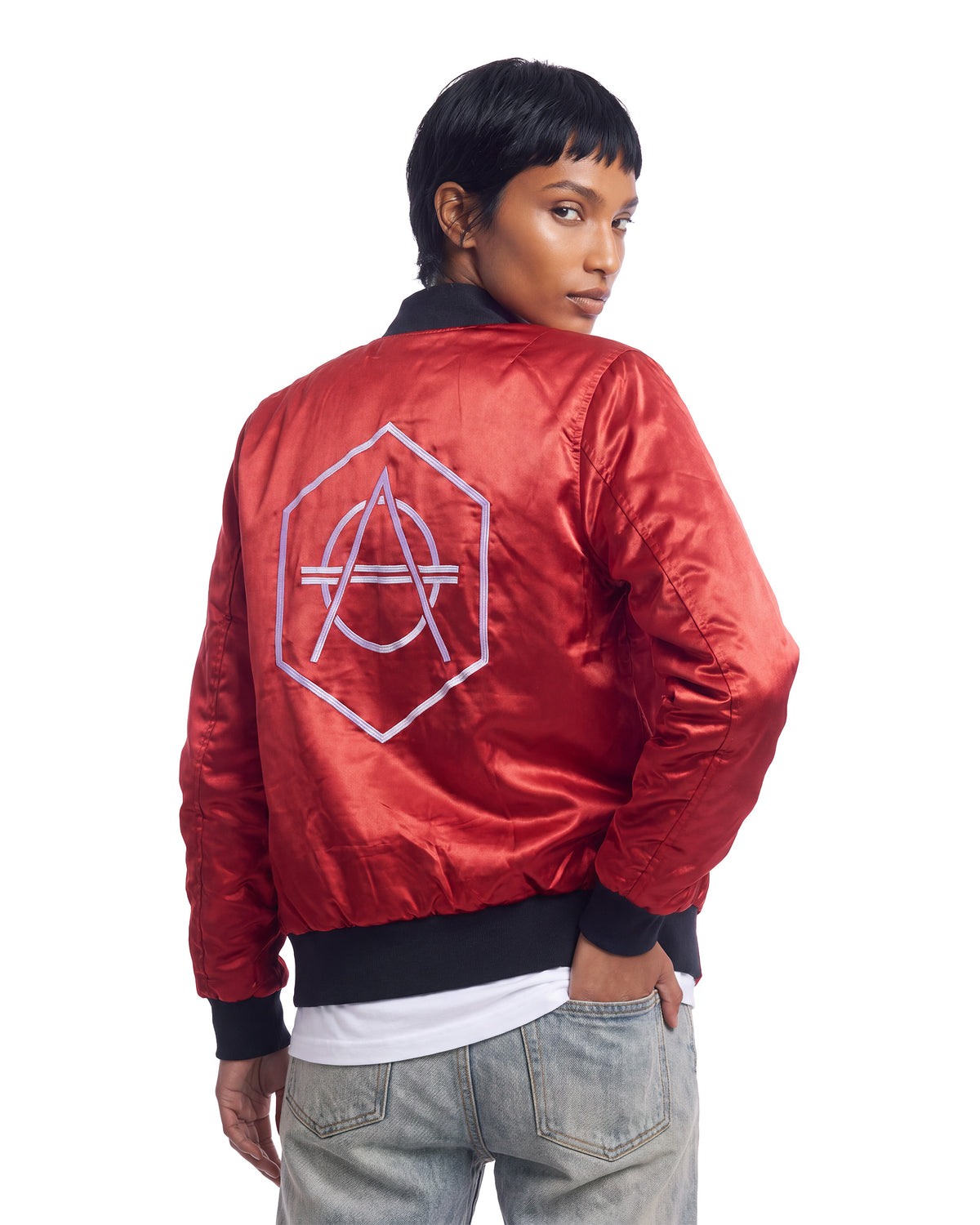 Red reversible Jacket