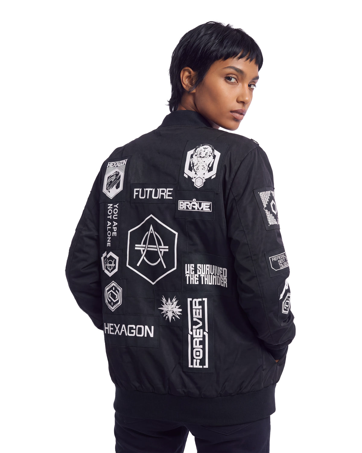HEXAGON© Patch Jacket
