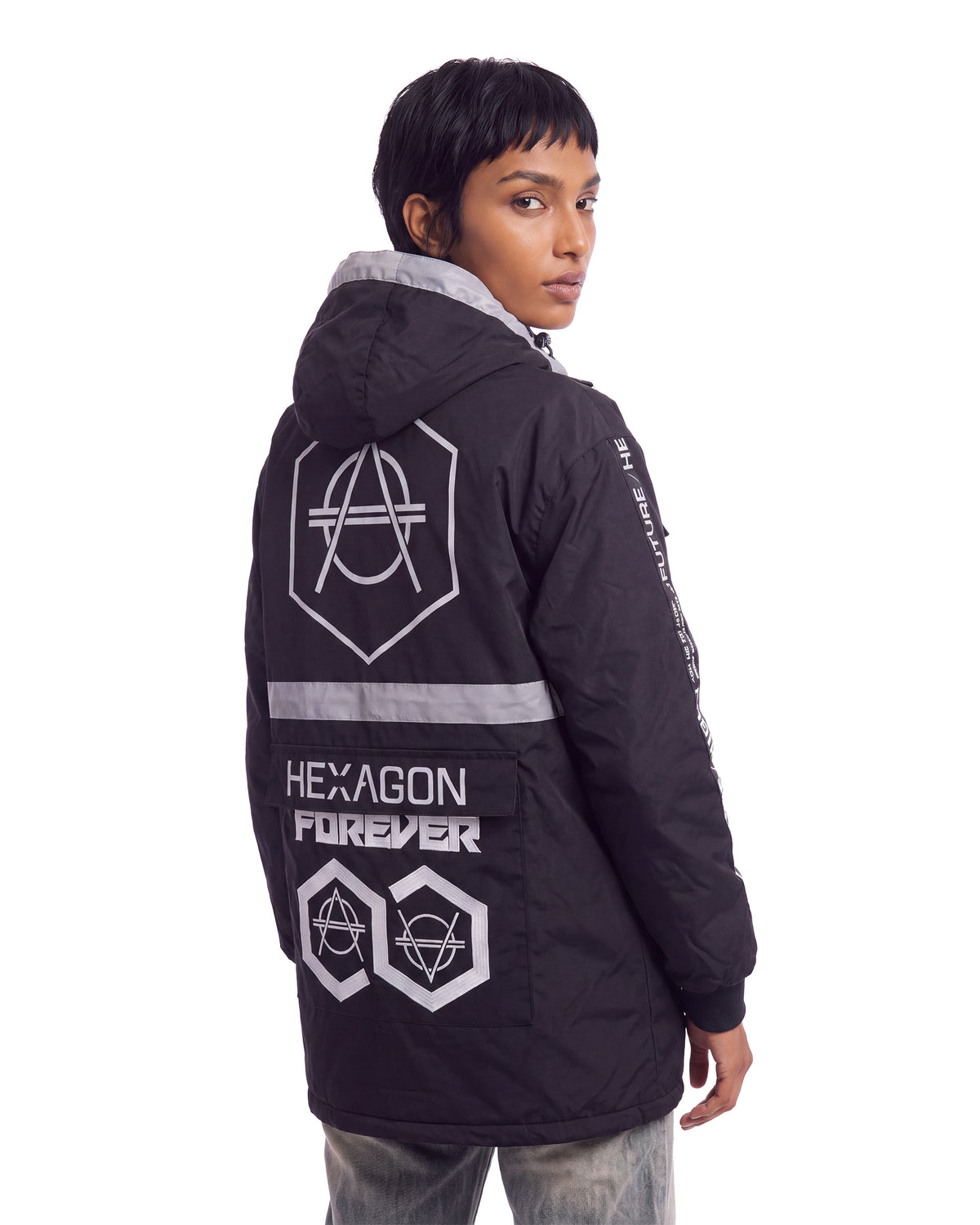 Hexagon winter jacket
