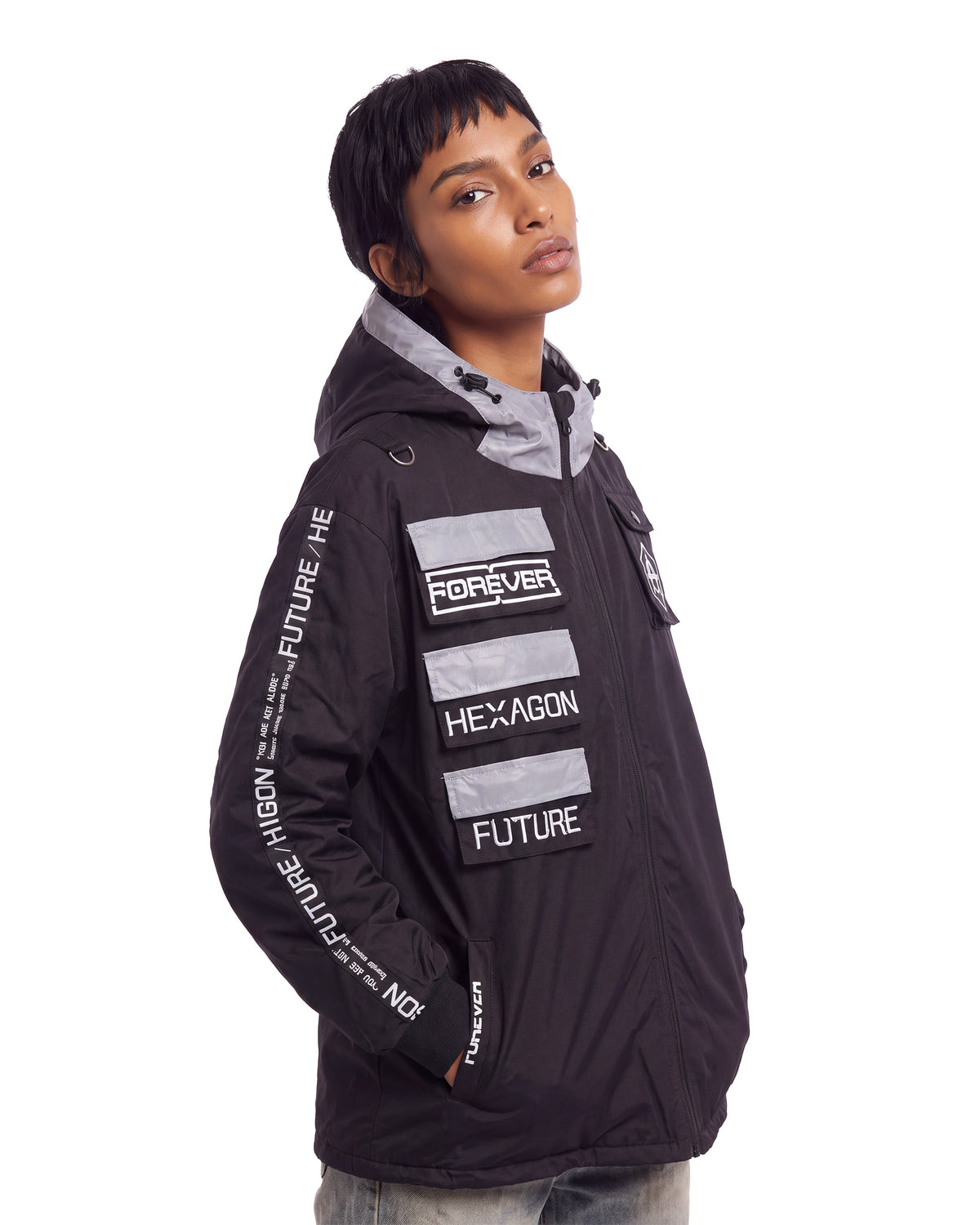 Hexagon winter jacket