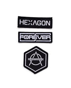HEXAGON© Woven Patch (3PCS)