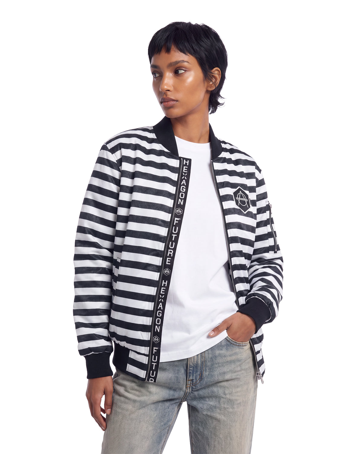 Reversible Taped jacket