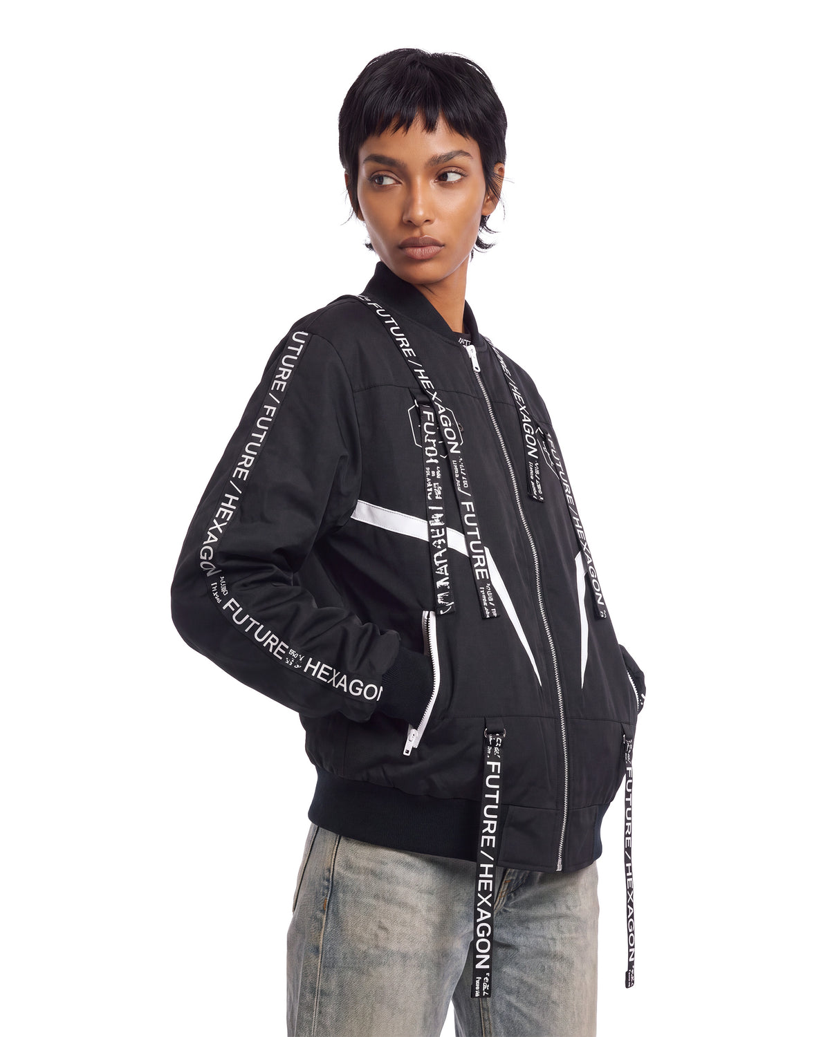 Reversible Taped jacket