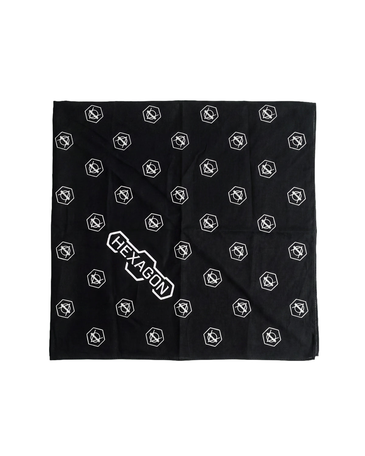 Hexagon allover bandana