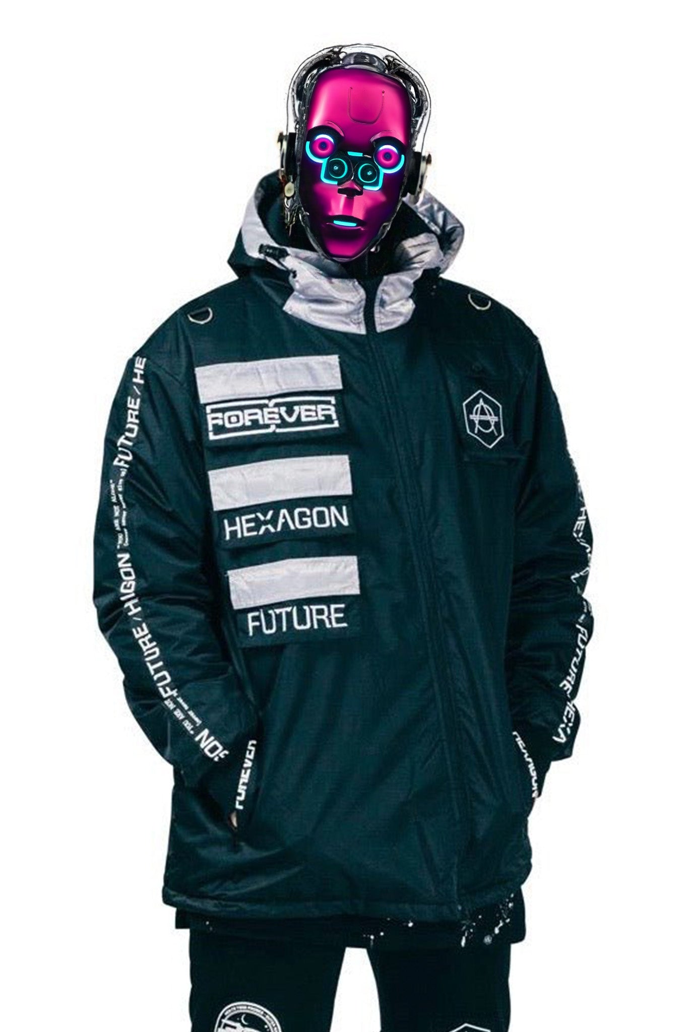 Hexagon winter jacket