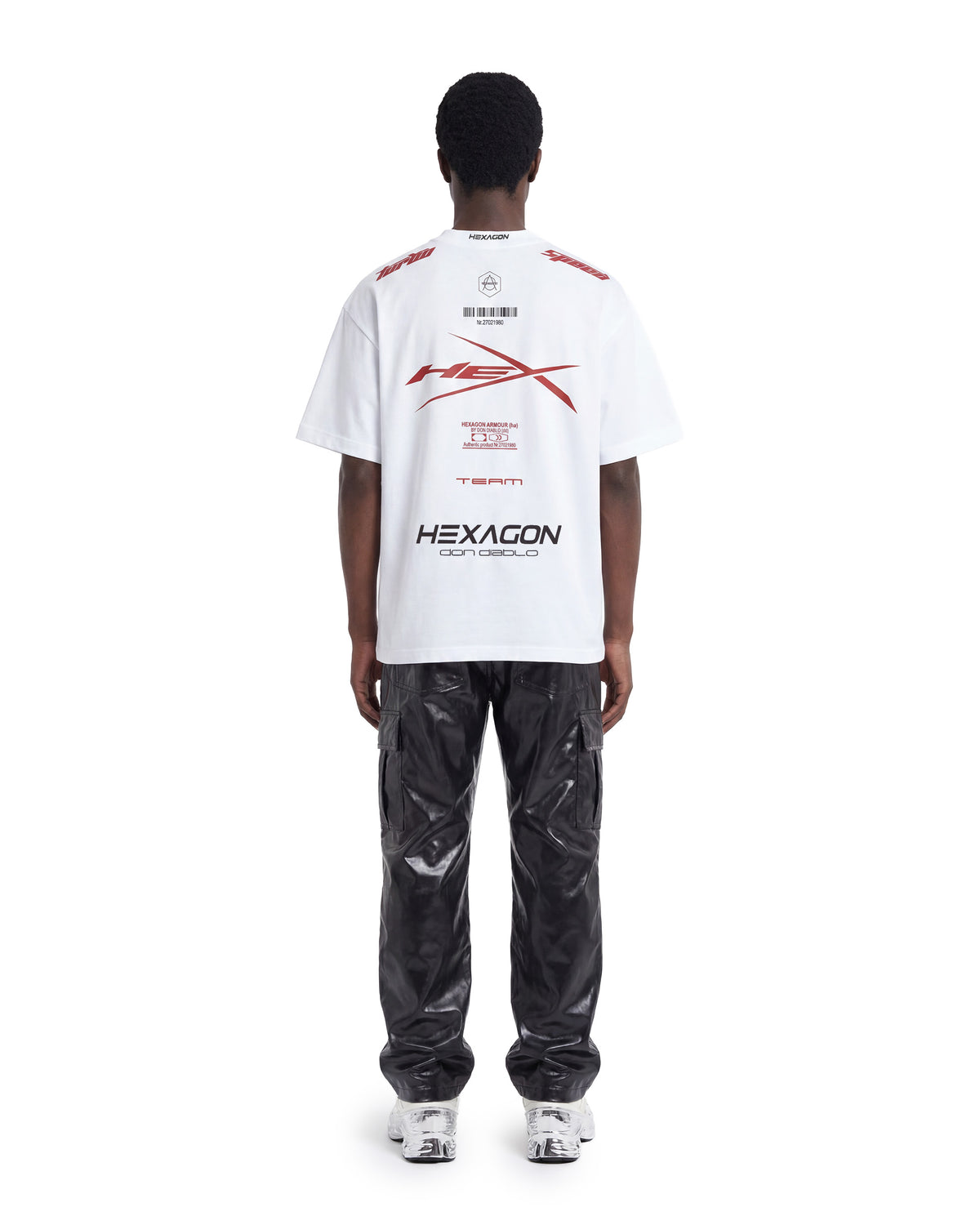 WHITE RACER - TEE
