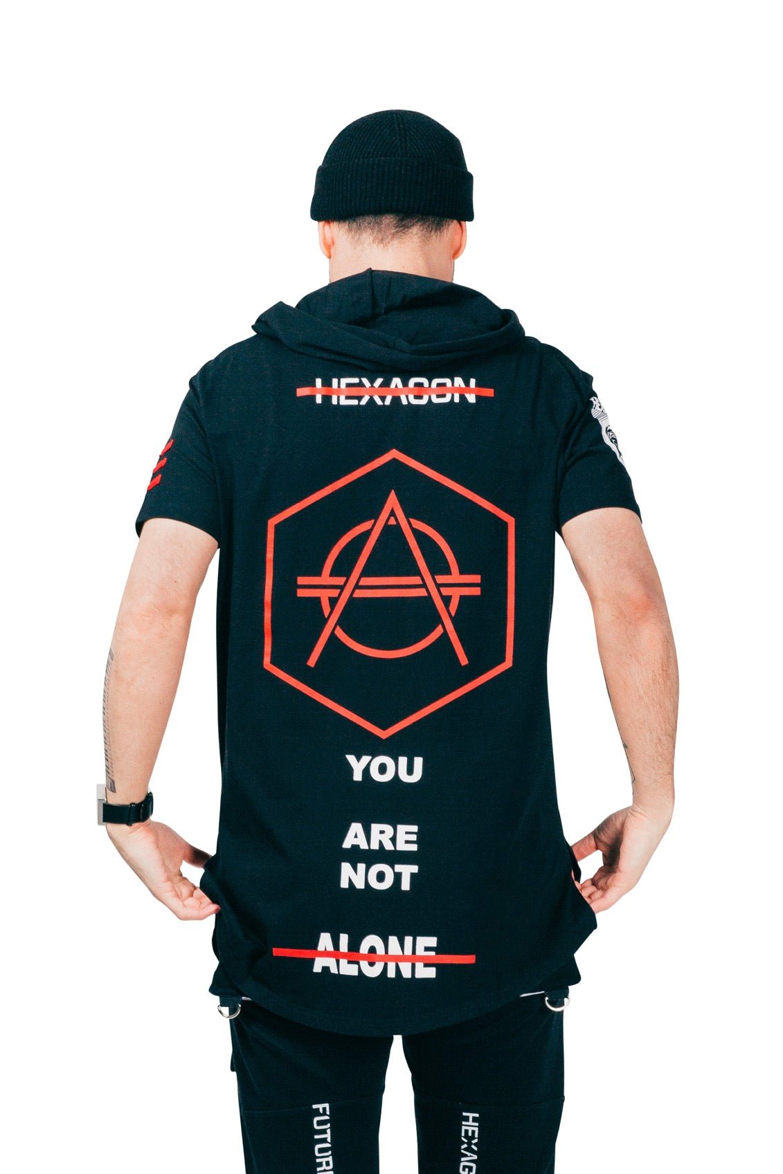 Hexagon Hooded Tee - HEXAGON - Don Diablo - Hexagon